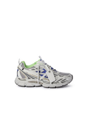 OFF WHITE Be Right Back Worn Out Sneakers DARK BLUE/DK GREY OF05753401