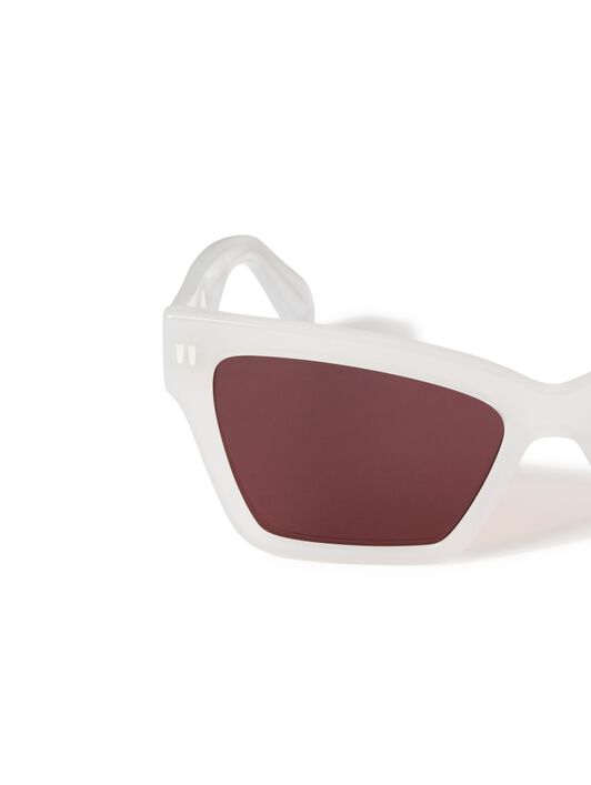 OFF WHITE Occhiali Da Sole Cincinnati Grigio/Marrone BIANCO OERI110C99PLA001