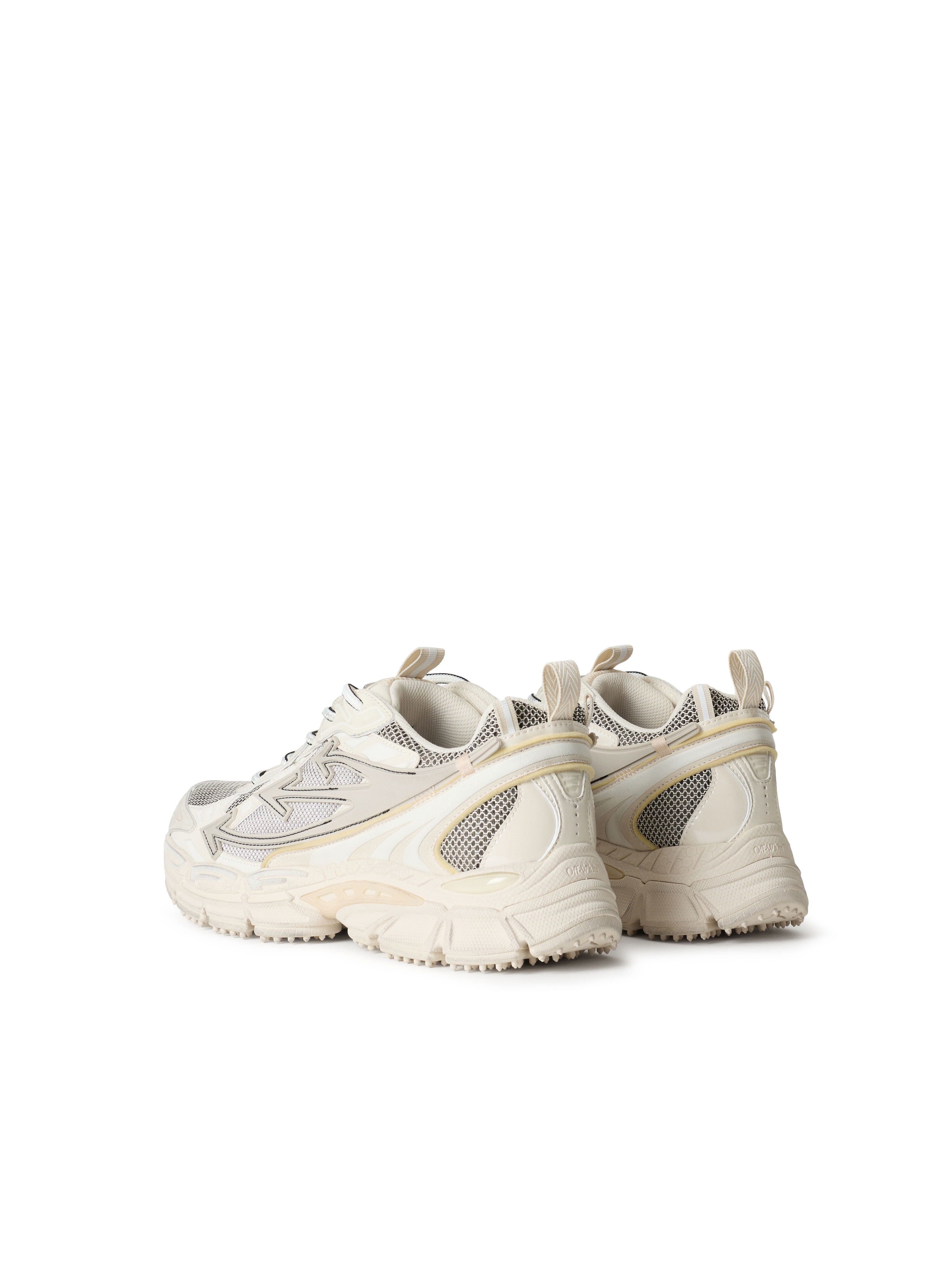 OFF WHITE Be Right Back Worn Out Sneakers BEIGE/GREY OF05753267