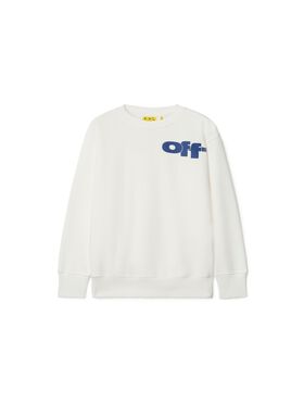 OFF WHITE Off Split Sweatshirt WEISS OBBA001S25FLE002