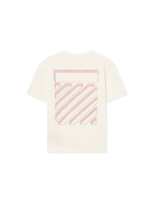 OFF WHITE Scribble Diag Tee S/S WHITE 44GAA001S26J008