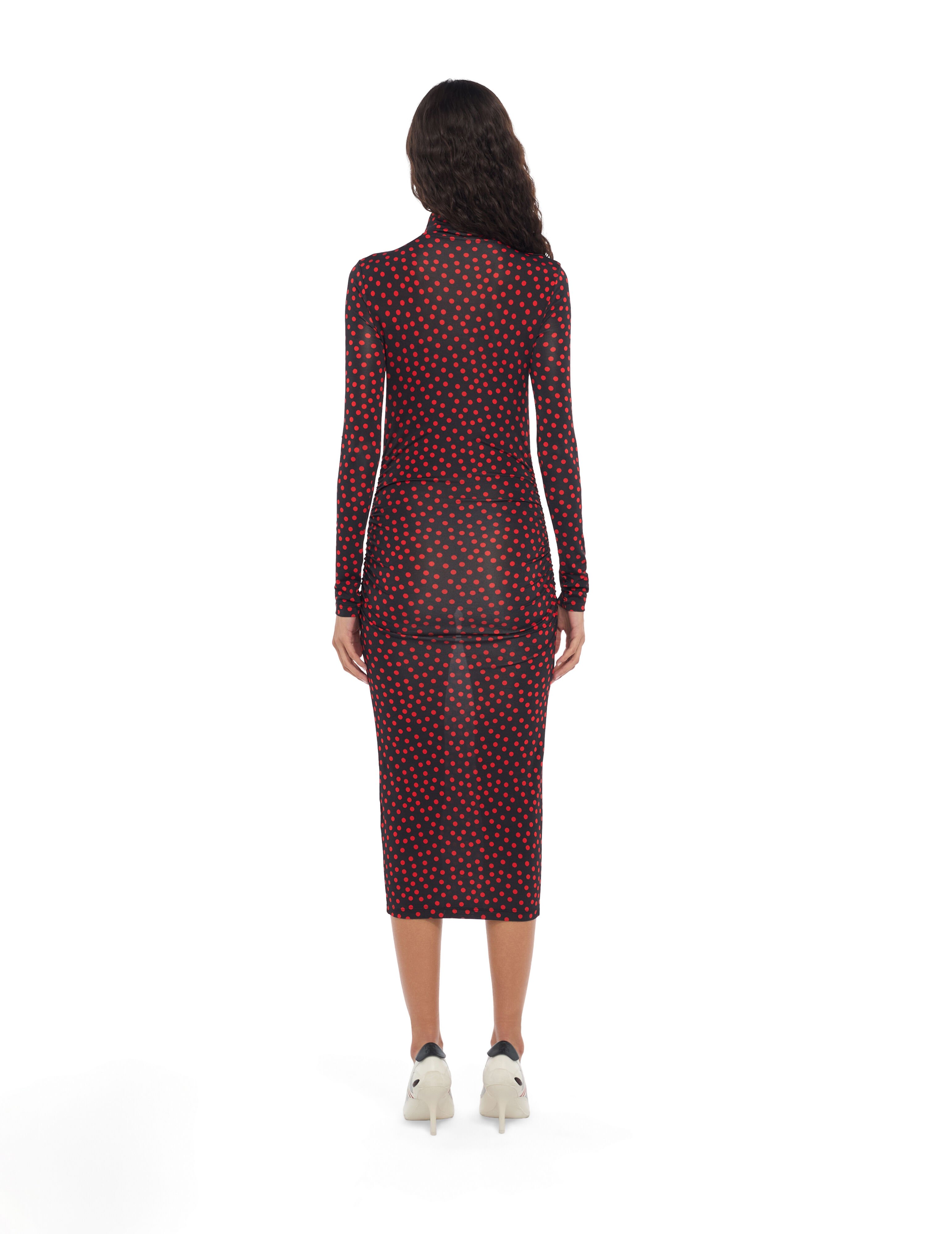 Off Stamp Dot Second Skin Midi Dress OFF WHITE Off Stamp Dot Second Skin Midi Dress Black Rumba Red 2FU00871T