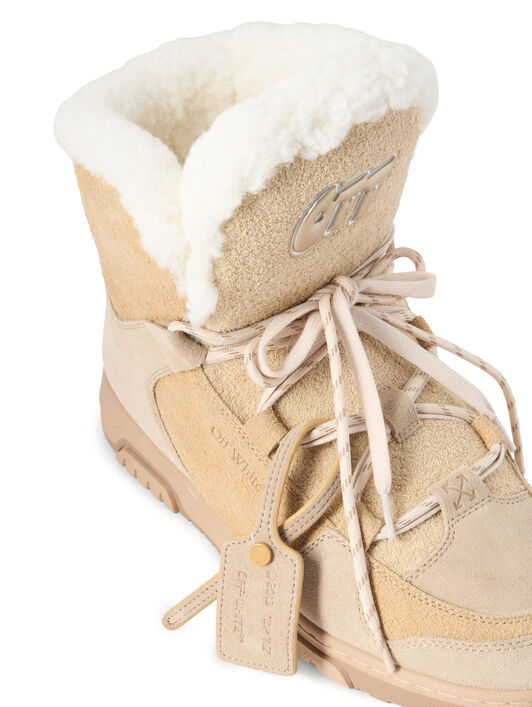 OFF WHITE Winter Boots DARK SAND/ OAT OMIY003F25LEA001