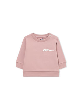 OFF WHITE Type Crewneck PALE MAUVE 44GXC001S26F001