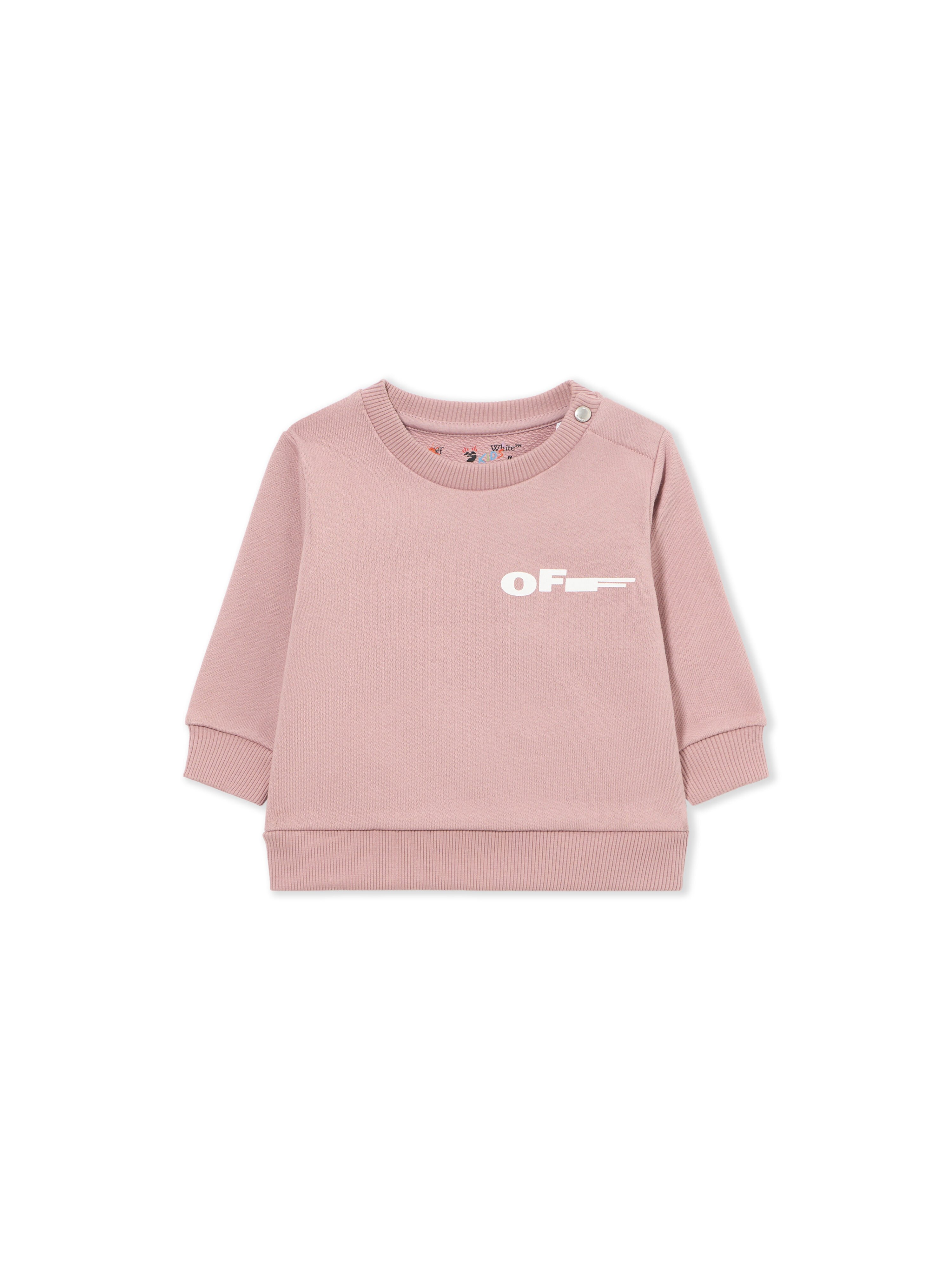 OFF WHITE Type Crewneck PALE MAUVE 44GXC001S26F001