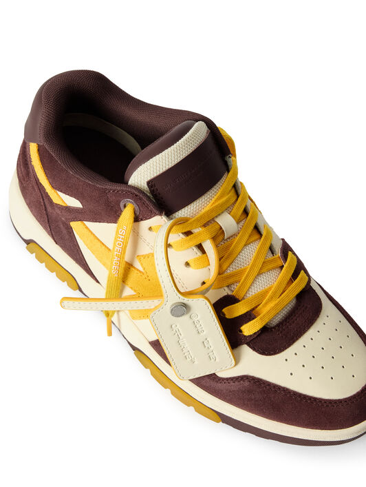 OFF WHITE Out Of Office Sneaker DARK BROWN/ORANGE OF05730210