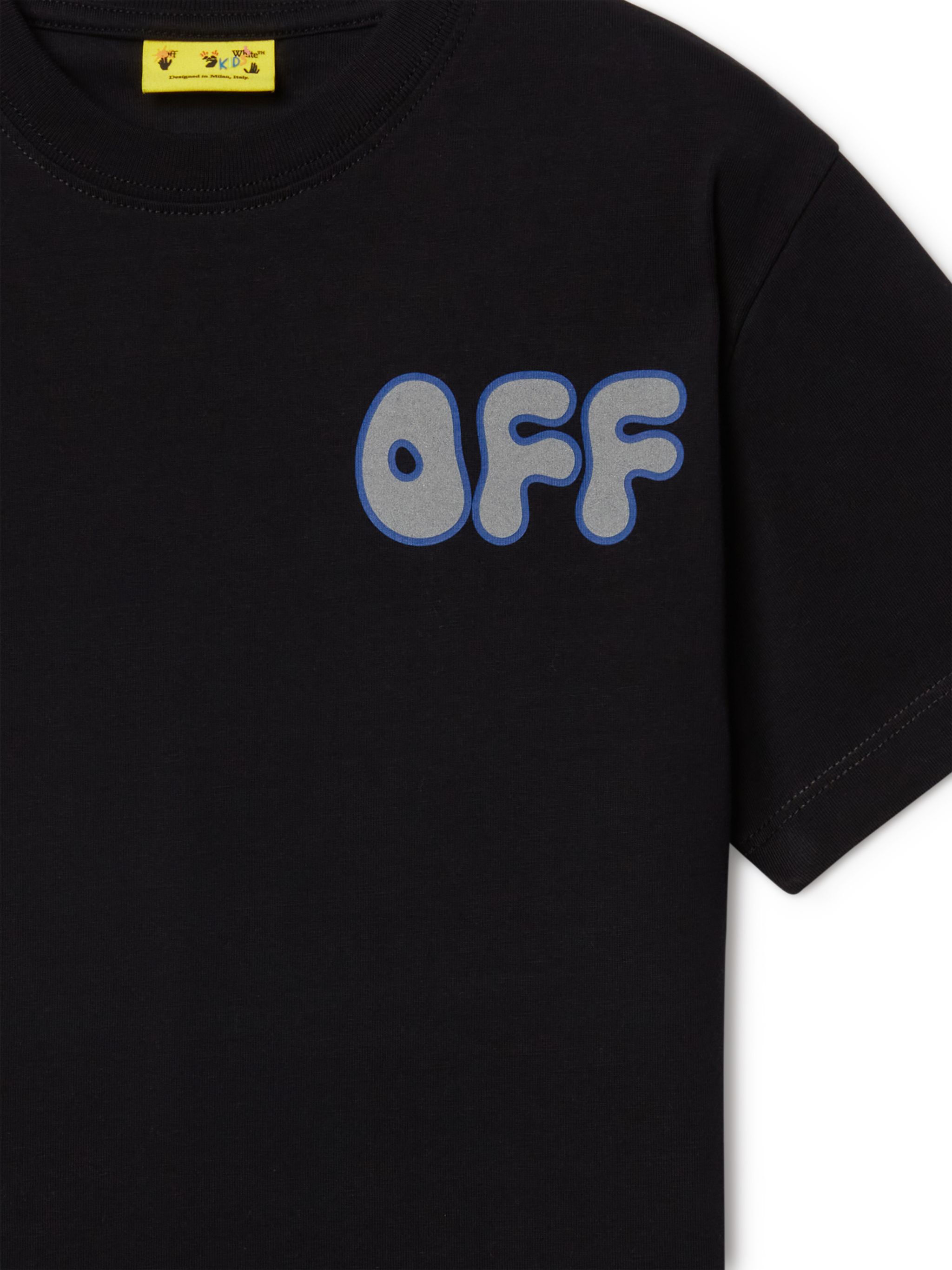 OFF WHITE Arrow Chunky Tee S/S BLACK OBAA002F24JER00A