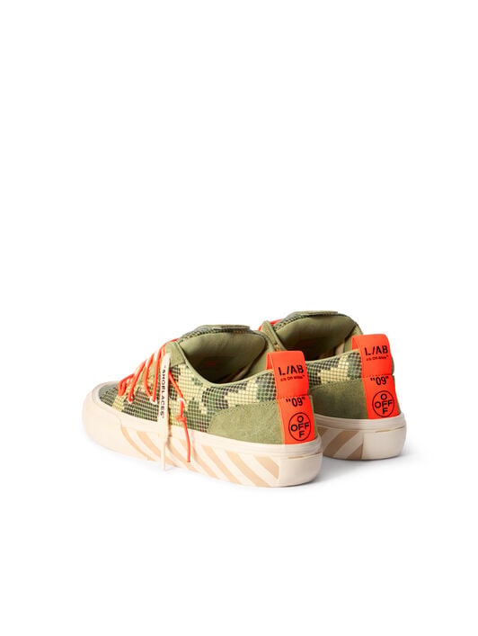 LAB L/AB Tape Vulcanized Sneakers OLIVE GREEN/BEIGE LABF26OF05816
