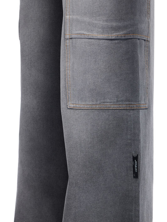 Denim Toybox Cargo Pants OFF WHITE Denim Toybox Cargo Pants BLEACH BLACK-NO COLOR OWYB01IF25DEN001