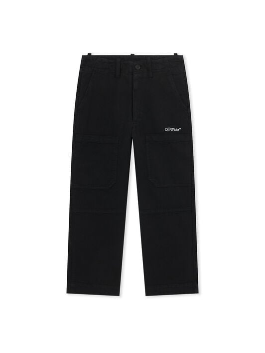 OFF WHITE Bookish Pant BLACK 44BCA007S26F001
