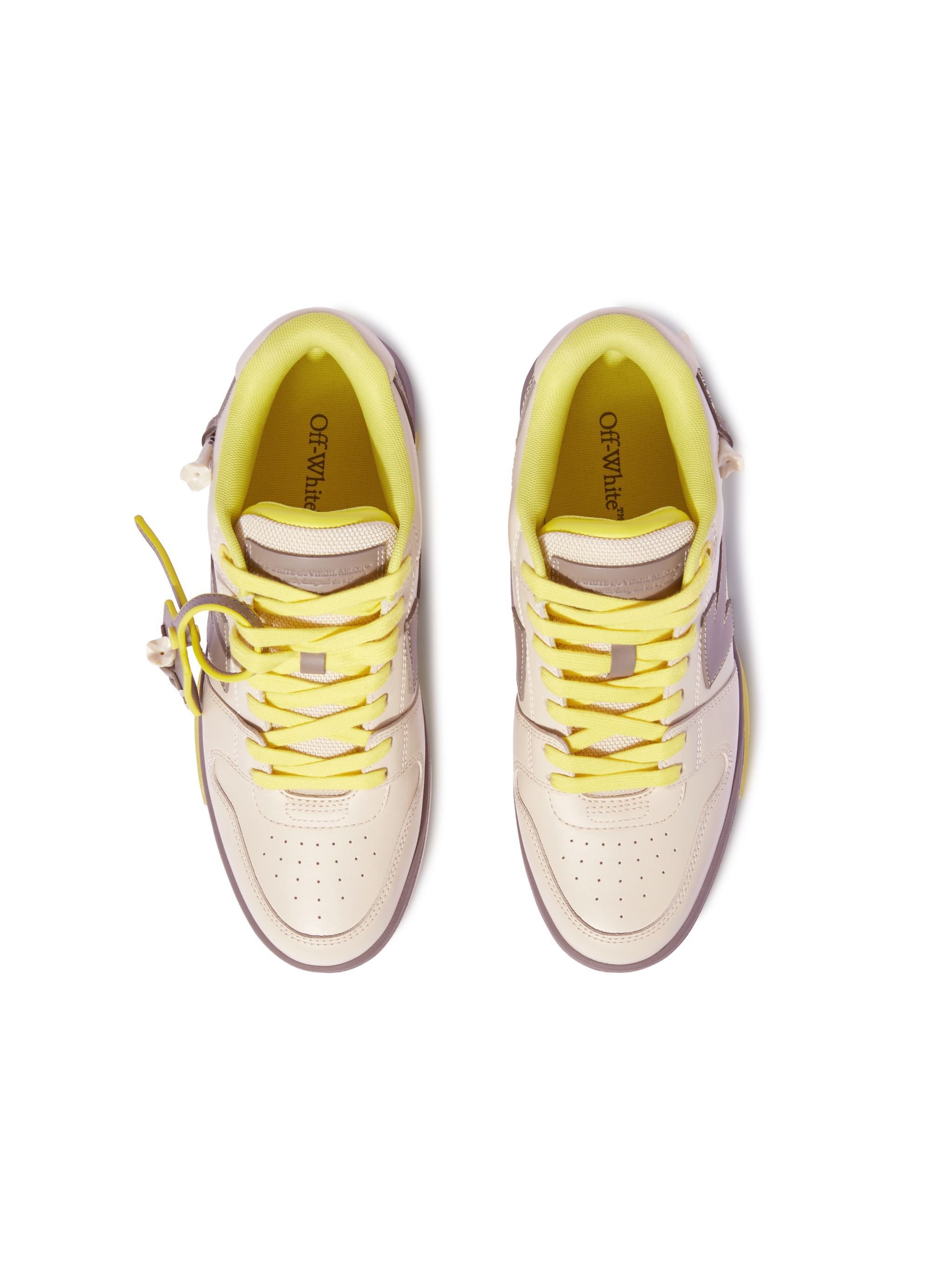 OFF WHITE Ow Golf Out Of Office Sneakers OFF WHITE - GREY - YELLOW OMIA29DT24LEA001