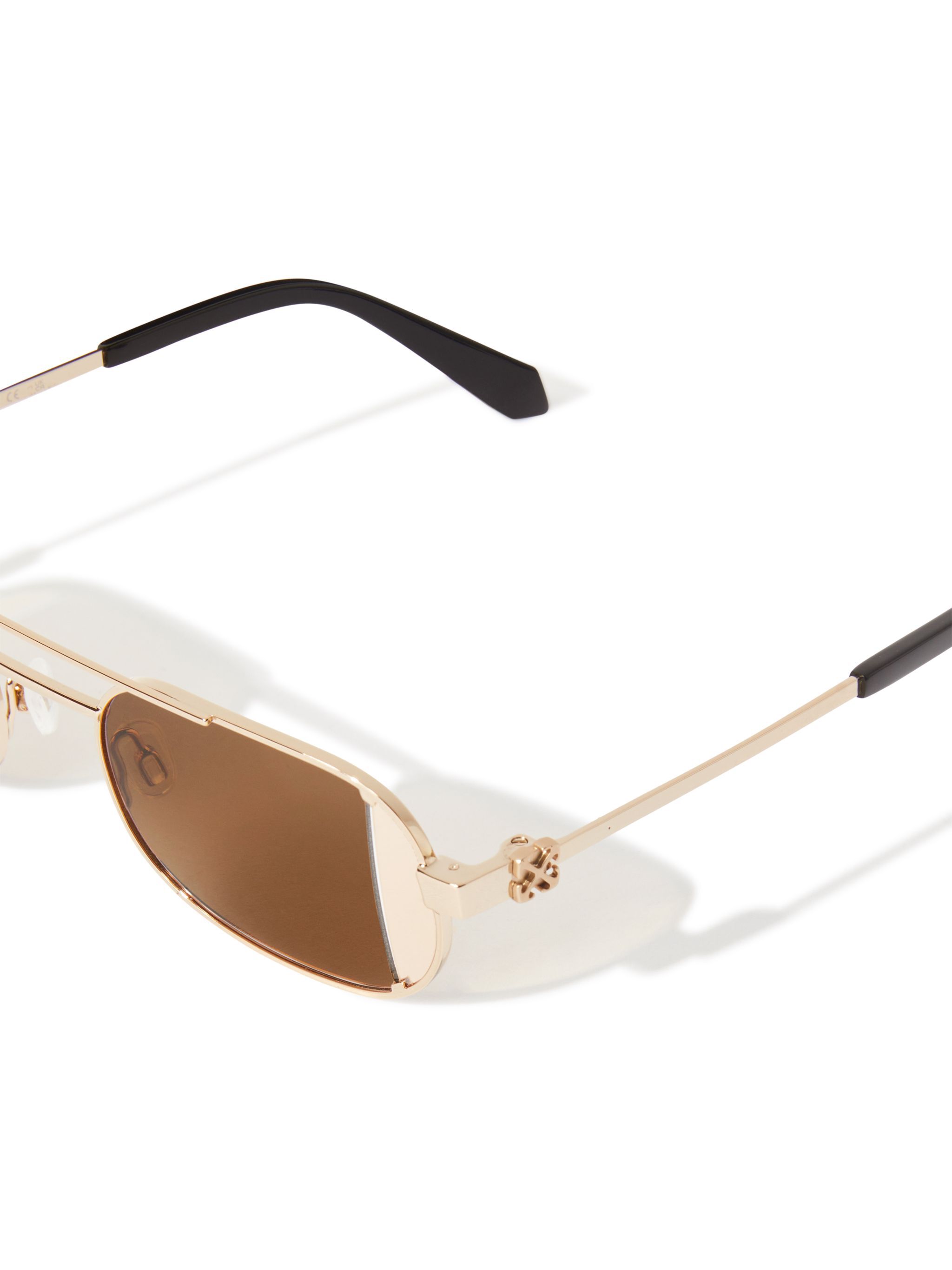 OFF WHITE Lynn Sunglasses GOLD OERI14HS25MET001