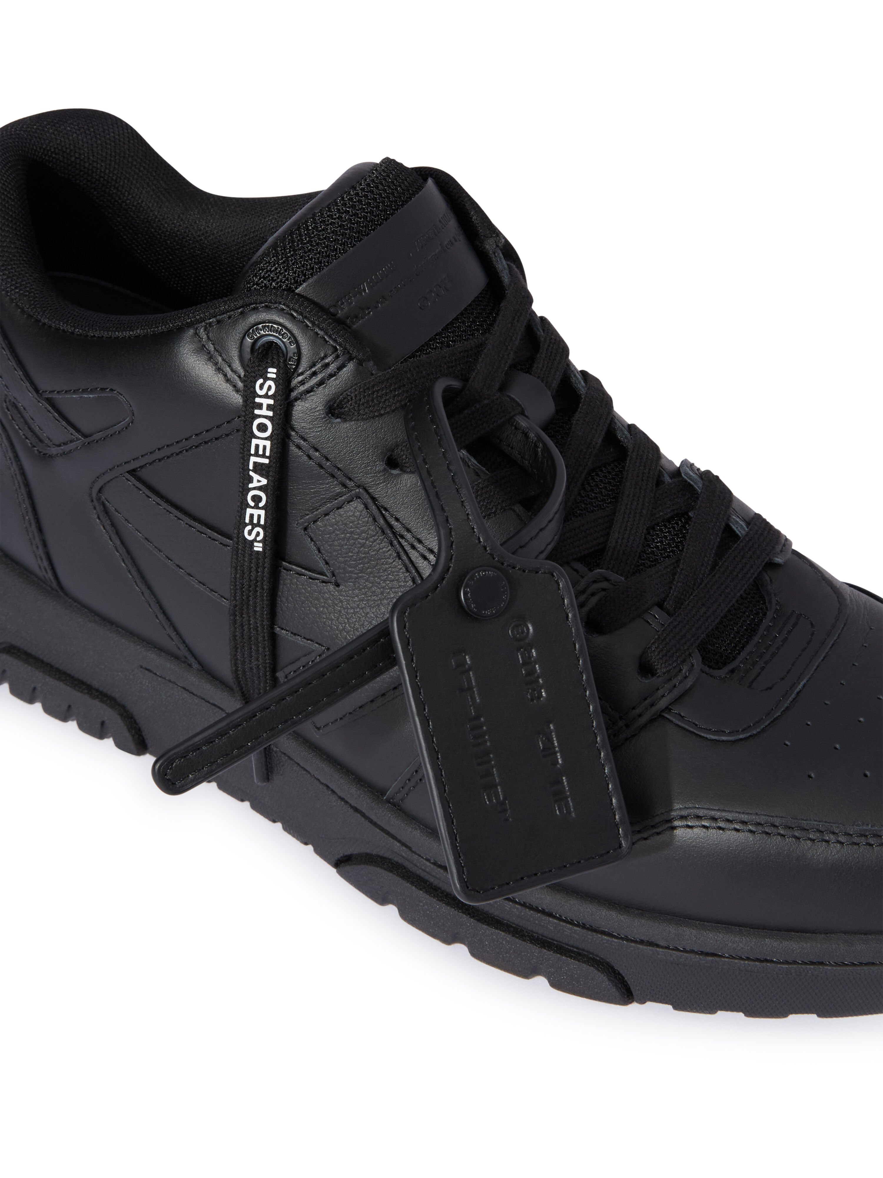 OFF WHITE Out Of Office Sneakers BLACK OMIA189C99LEA013