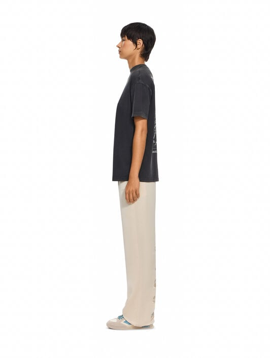 Stroke Regular T-Shirt OFF WHITE Stroke Regular T-Shirt Fade Out Black White 2FA00440T