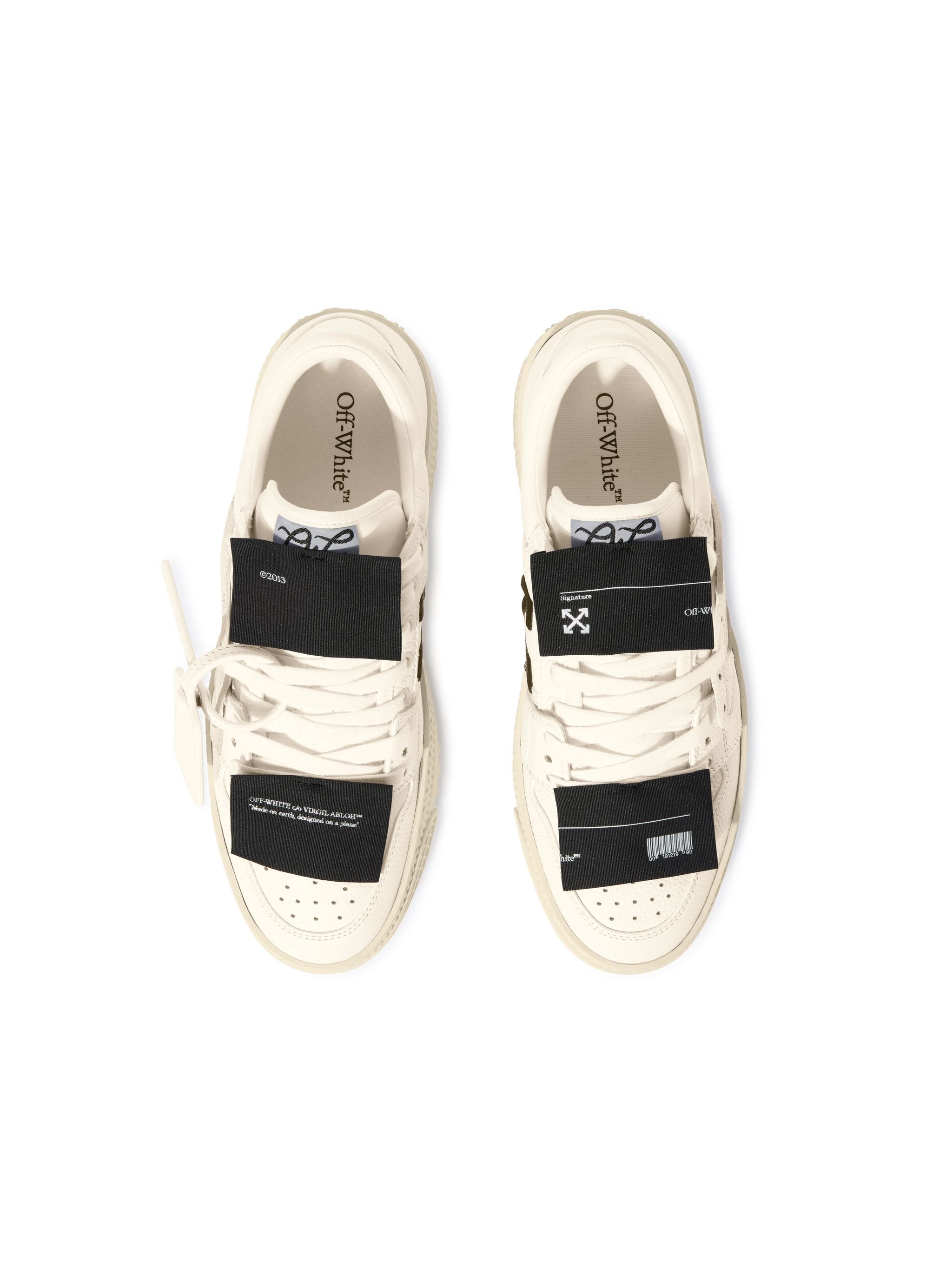 OFF WHITE WEISS/SCHWARZE 3.0 OFF COURT SNEAKER WEISS OMIA29KC99LEA001