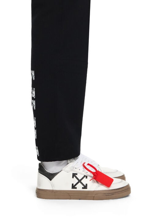 OFF WHITE Vulcanized Low Vintage Sneakers VINTAGE WHITE - BLACK OMIA293S26LEA002