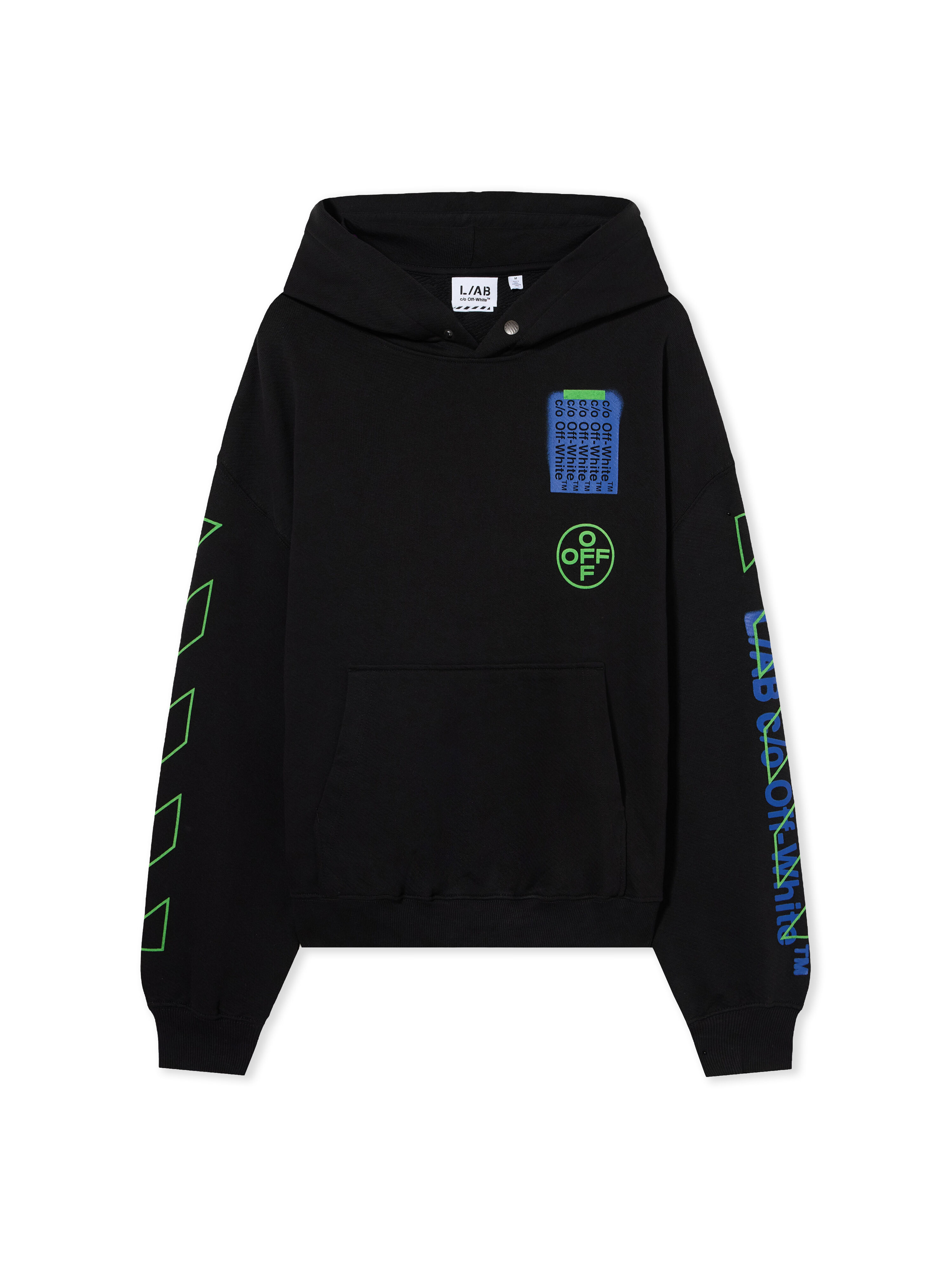 L/AB Off Active Hoodie LAB L/AB Off Active Hoodie BLACK 44LABF26K076