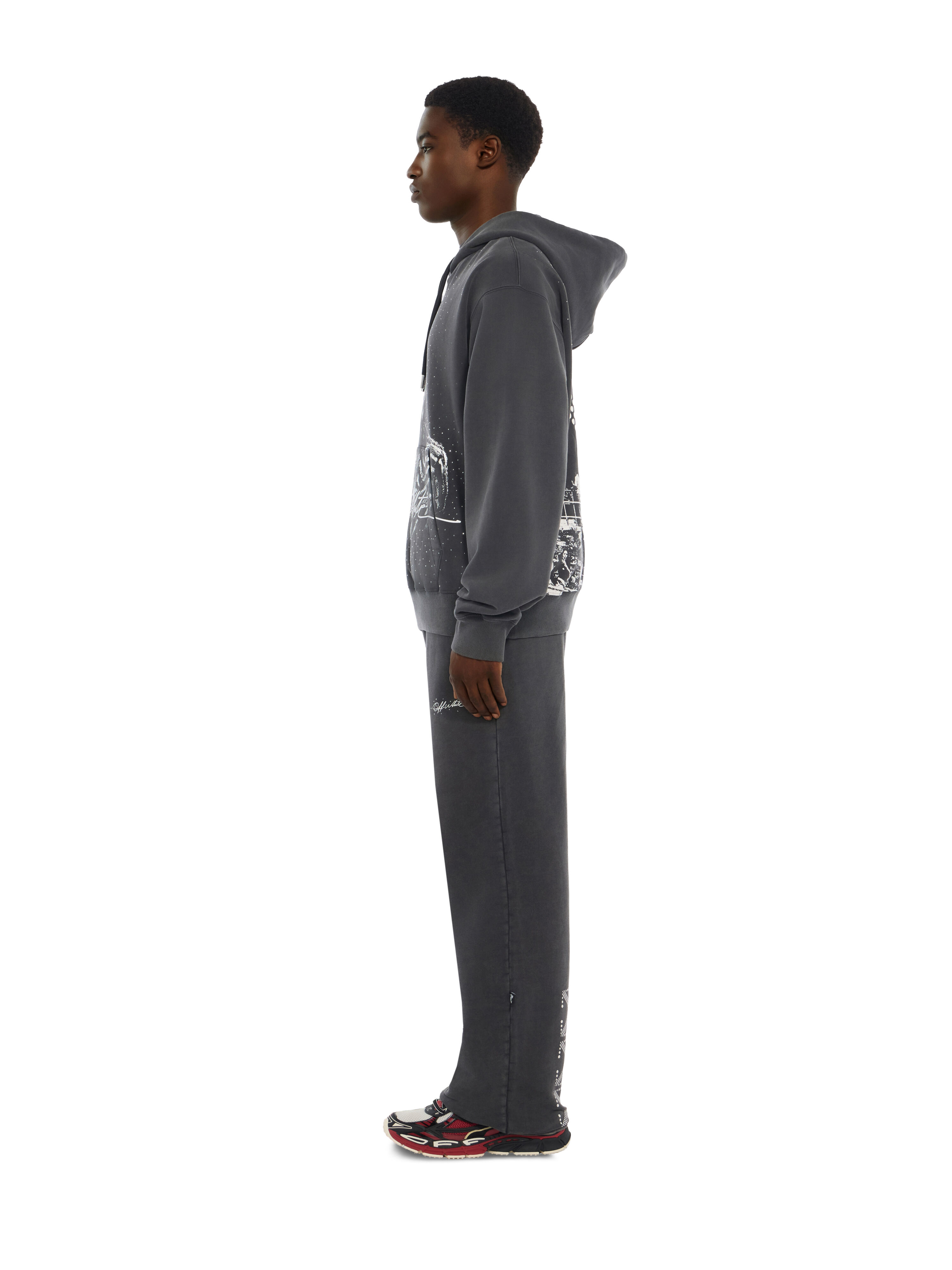 Miles Davis Stadium Regular Hoodie OFF WHITE Miles Davis Stadium Regular Hoodie BLACK 44MBB12NG26F001