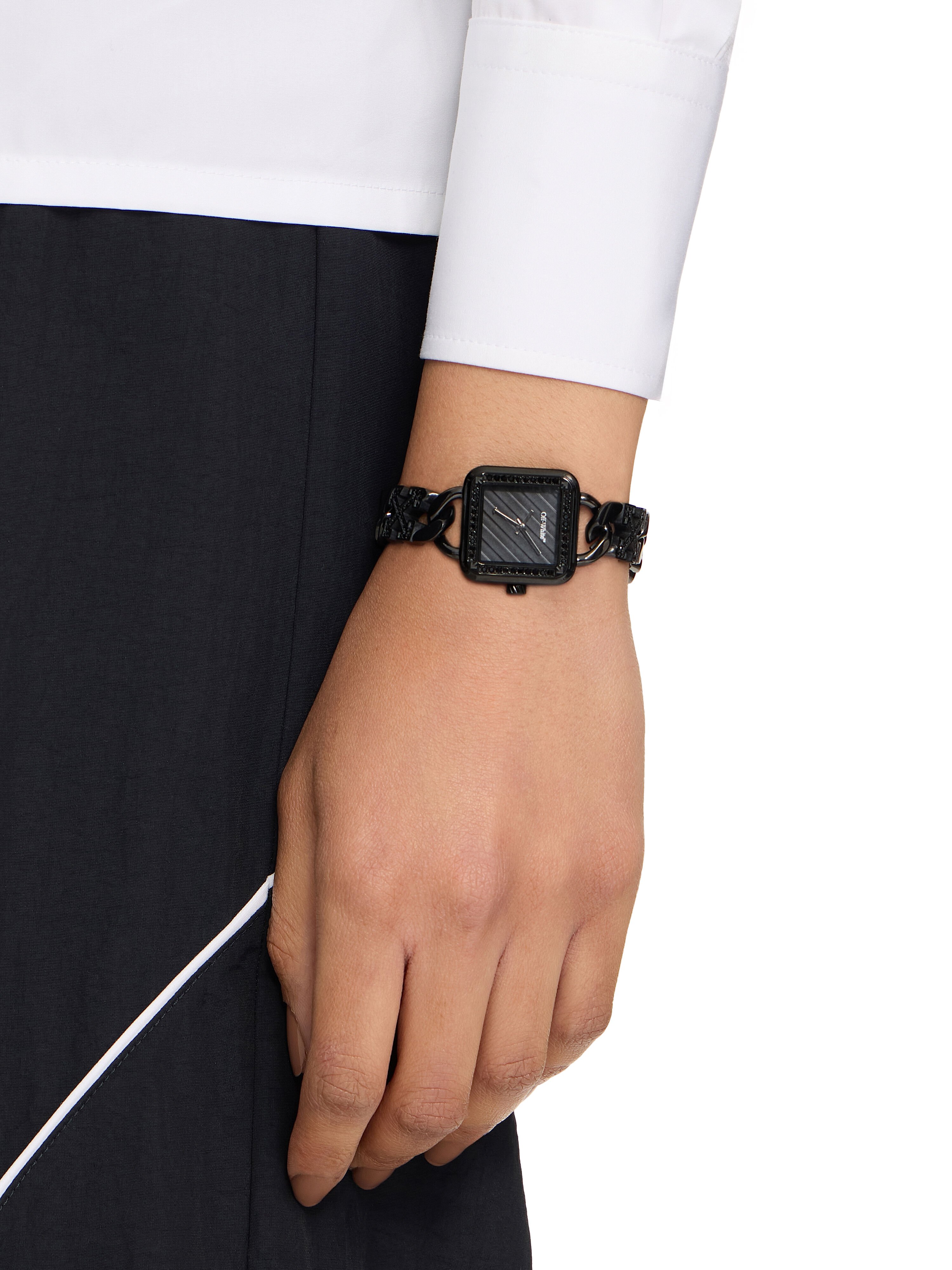 Street Bling Watch OFF WHITE Street Bling Watch Black OW1L033M