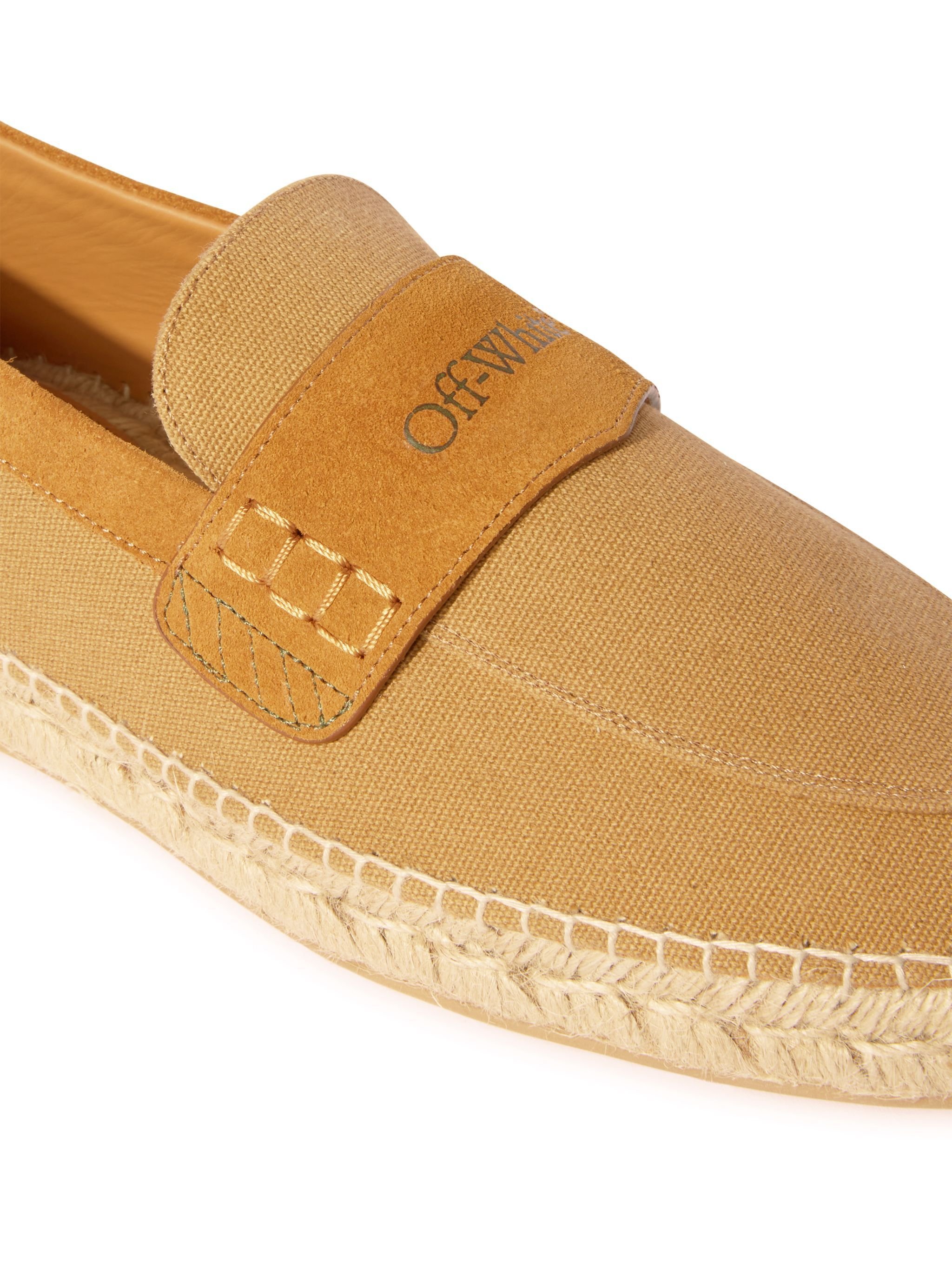 OFF WHITE Karamell Portofino Espadrilles NEUTRAL OMIB008S25FAB001