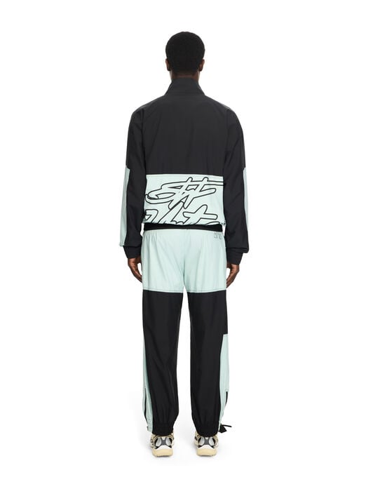 OFF WHITE Marker Nylon Relaxed Tracktop BLACK 44MBD05LS26F001