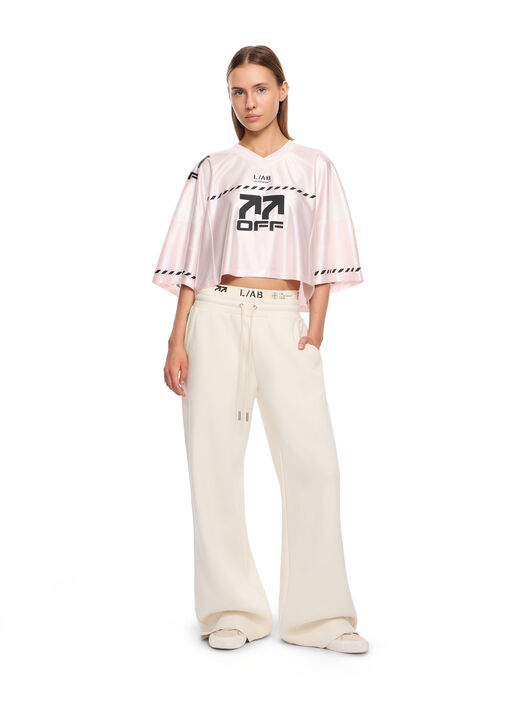 LAB L/AB Double Waistband Sweatpants Pristine LABF2639H00043T