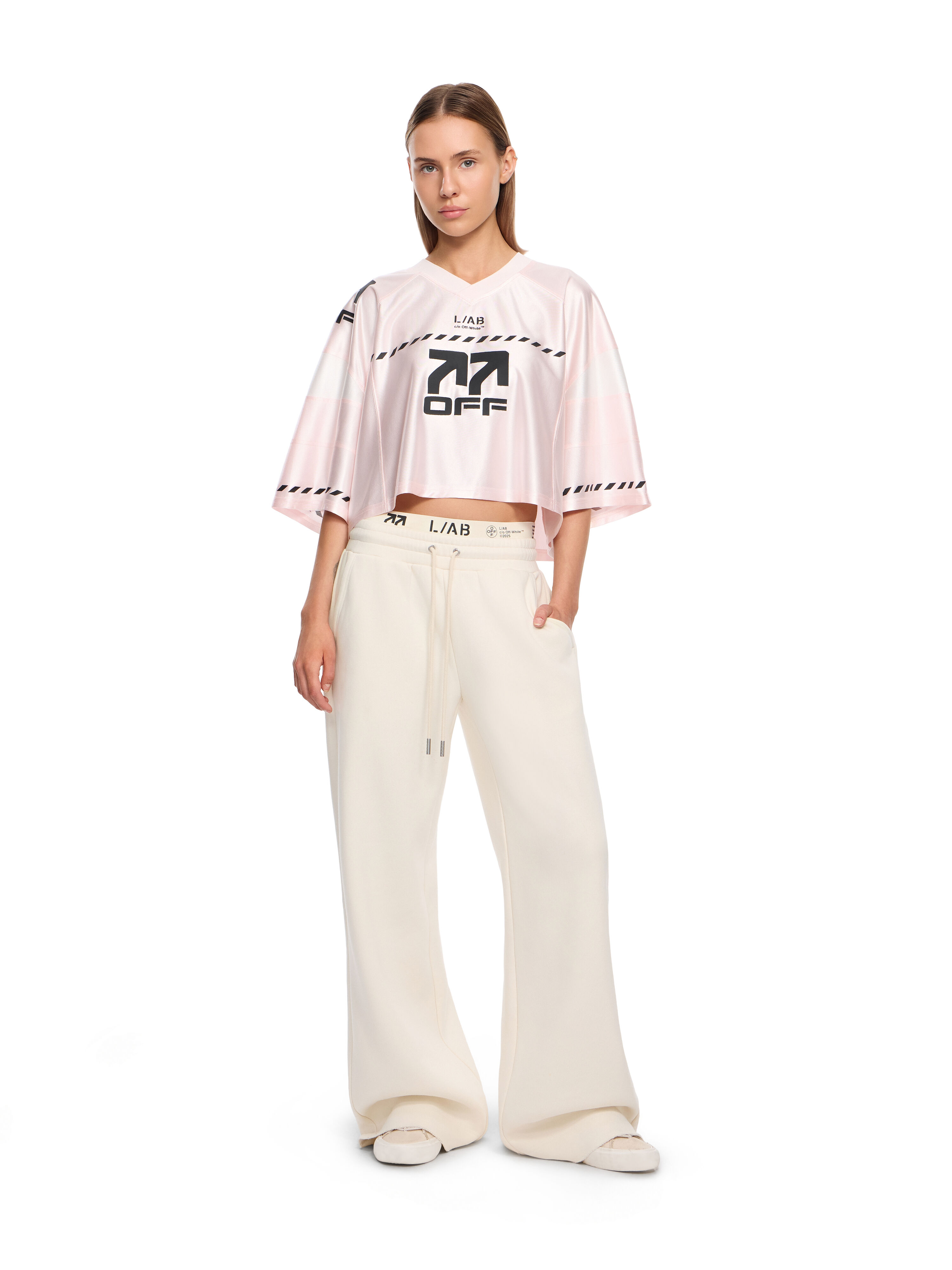 LAB L/AB Double Waistband Sweatpants Pristine LABF2639H00043T
