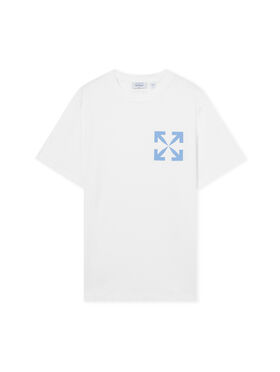 OFF WHITE Single Arrow Slim T-Shirt WHITE 44MAA027G5J00G