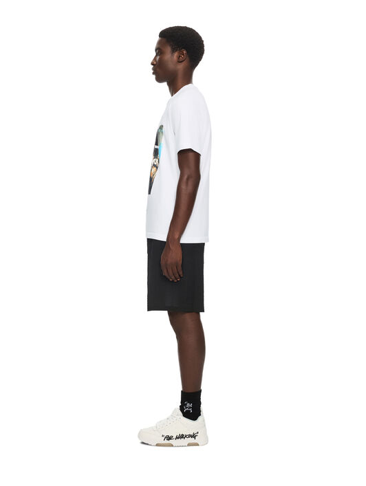 Tape Mercy Regular T-Shirt OFF WHITE Tape Mercy Regular T-Shirt WHITE 44MAA16MF26J00I