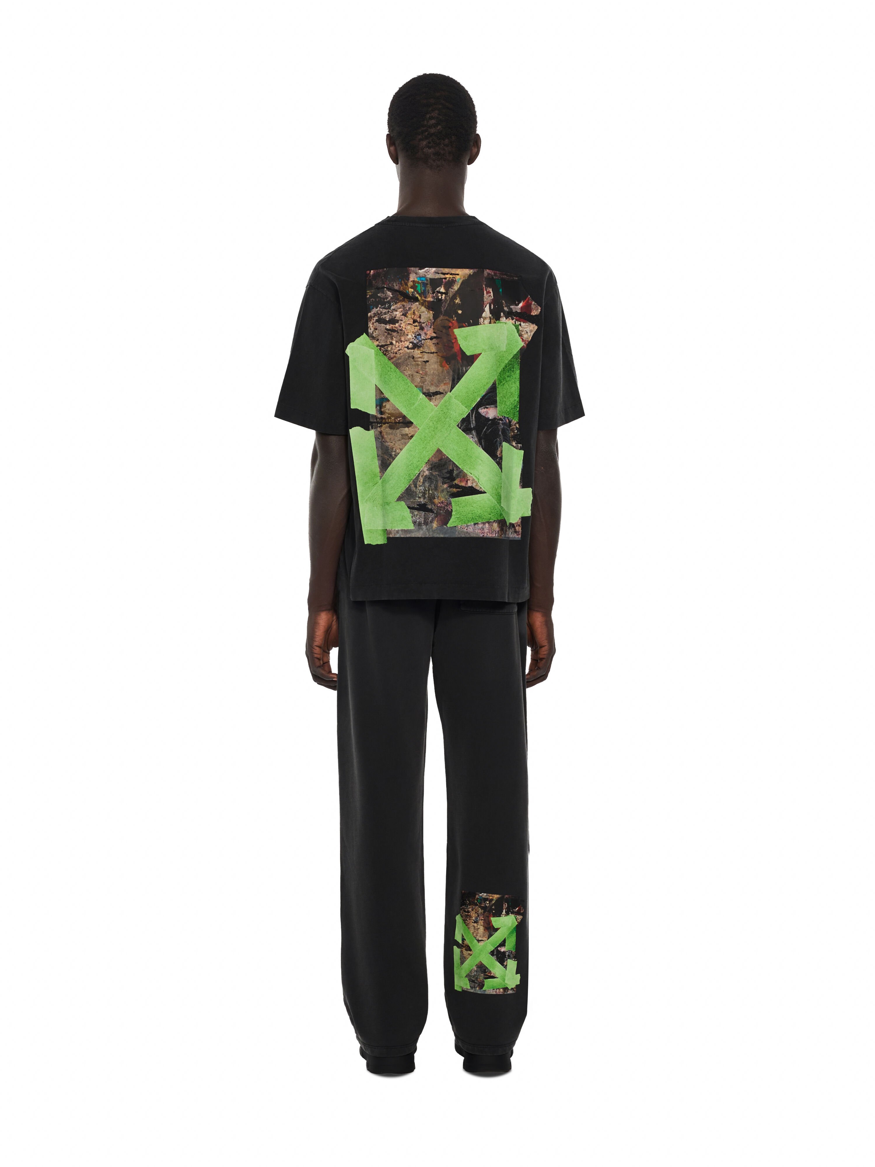 Bacco Arrow Skate Short Sleeve T-Shirt OFF WHITE Bacco Arrow Skate Short Sleeve T-Shirt VINTAGE BLACK 44MAA120F26J019