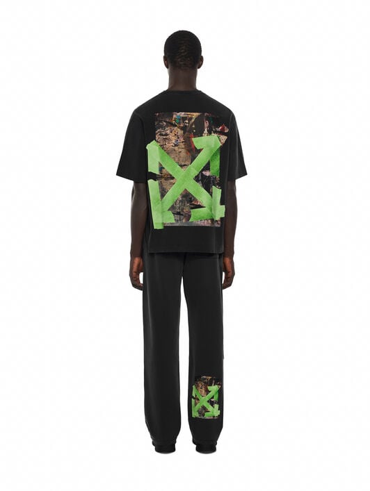 Bacco Arrow Skate Short Sleeve T-Shirt OFF WHITE Bacco Arrow Skate Short Sleeve T-Shirt VINTAGE BLACK 44MAA120F26J019