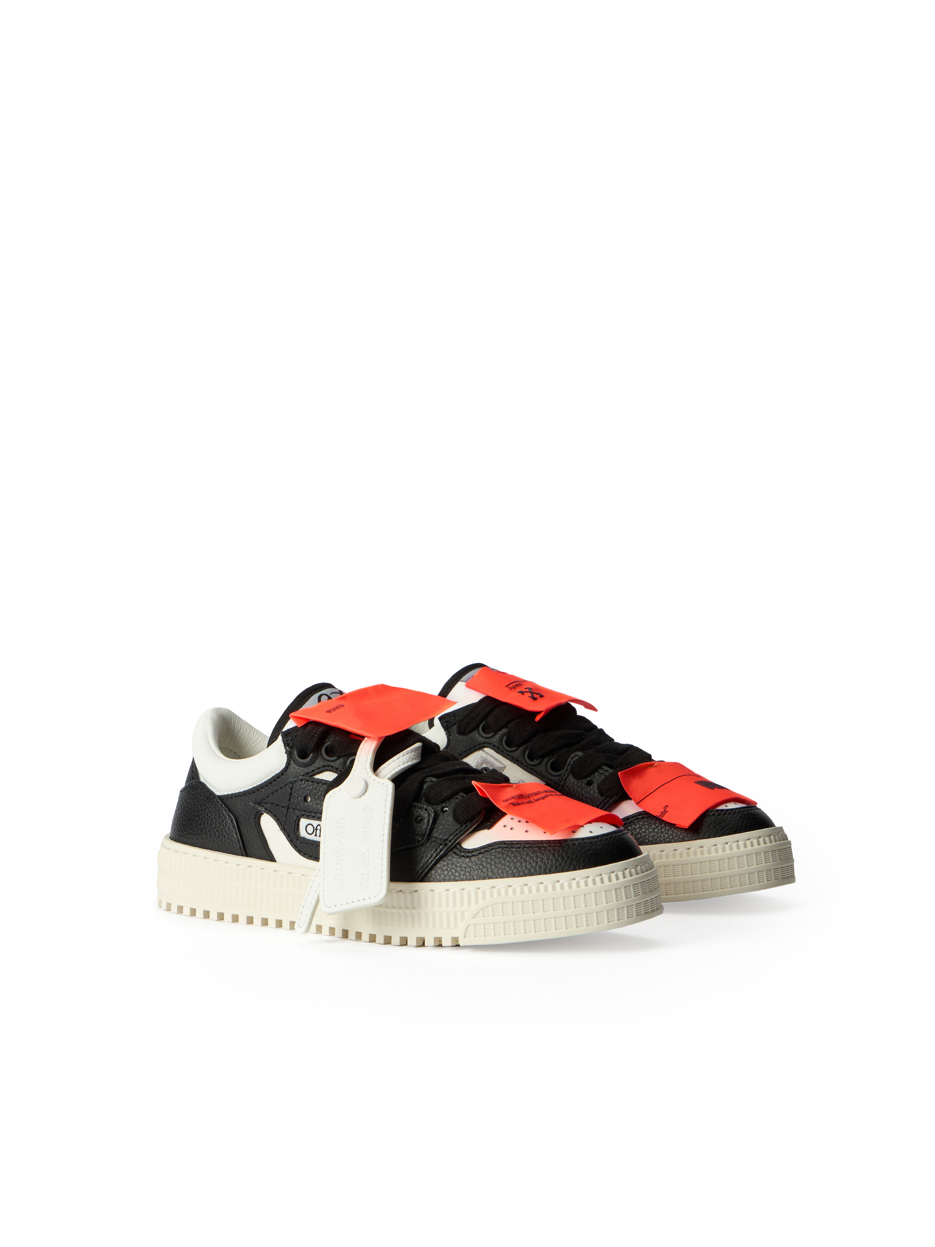 OFF WHITE Low Top 3.0 Off Court Sneakers WHITE/BLACK OF06206101