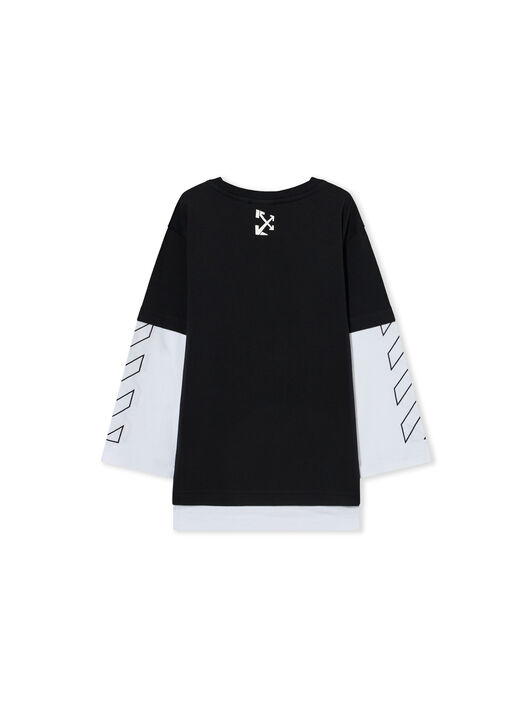 OFF WHITE Arrow Constructive Long Sleeve T-Shirt BLACK 44BAB005F26J002