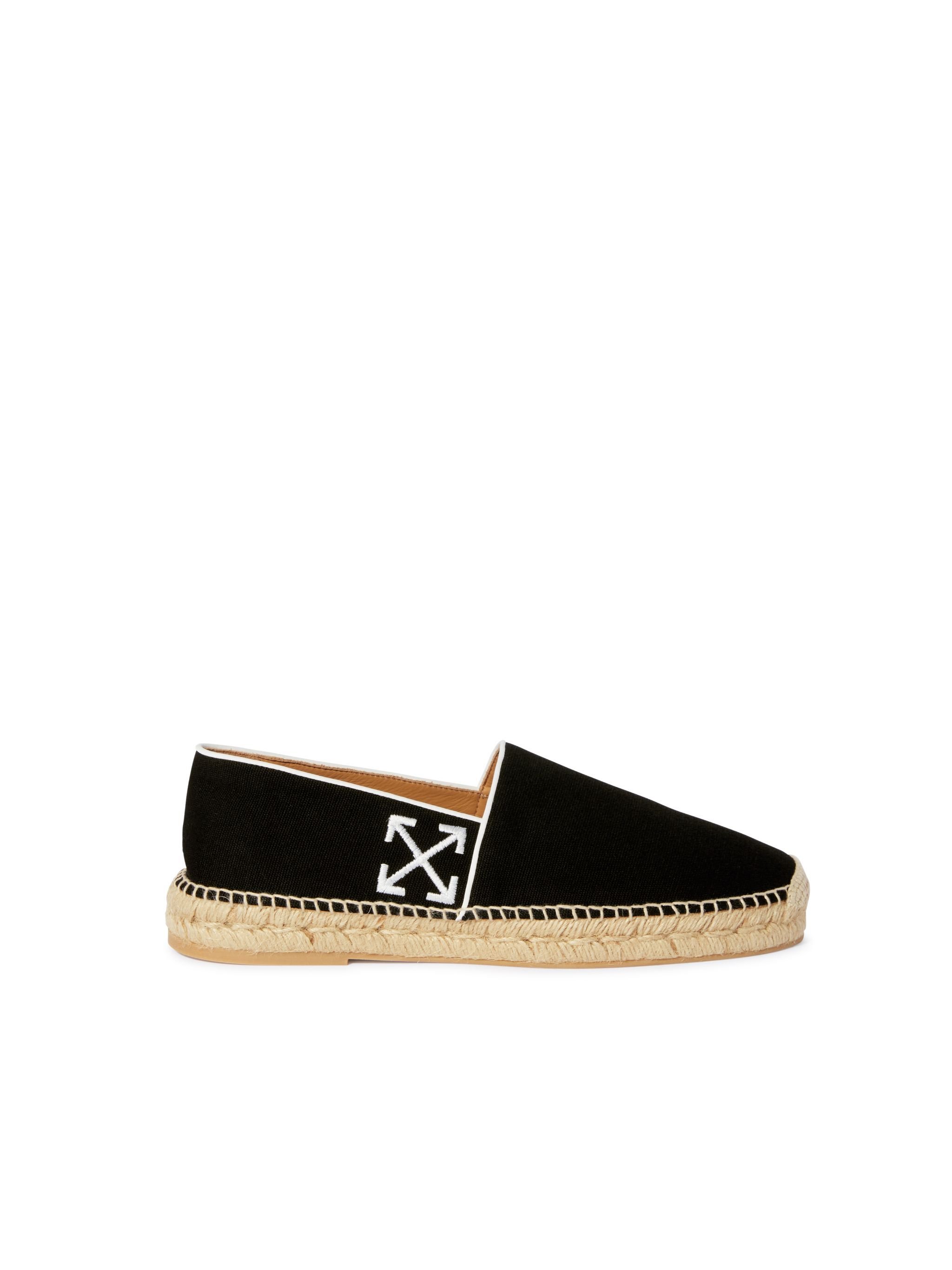 OFF WHITE Biarritz Espadrillas BLACK OMIB007C99FAB001