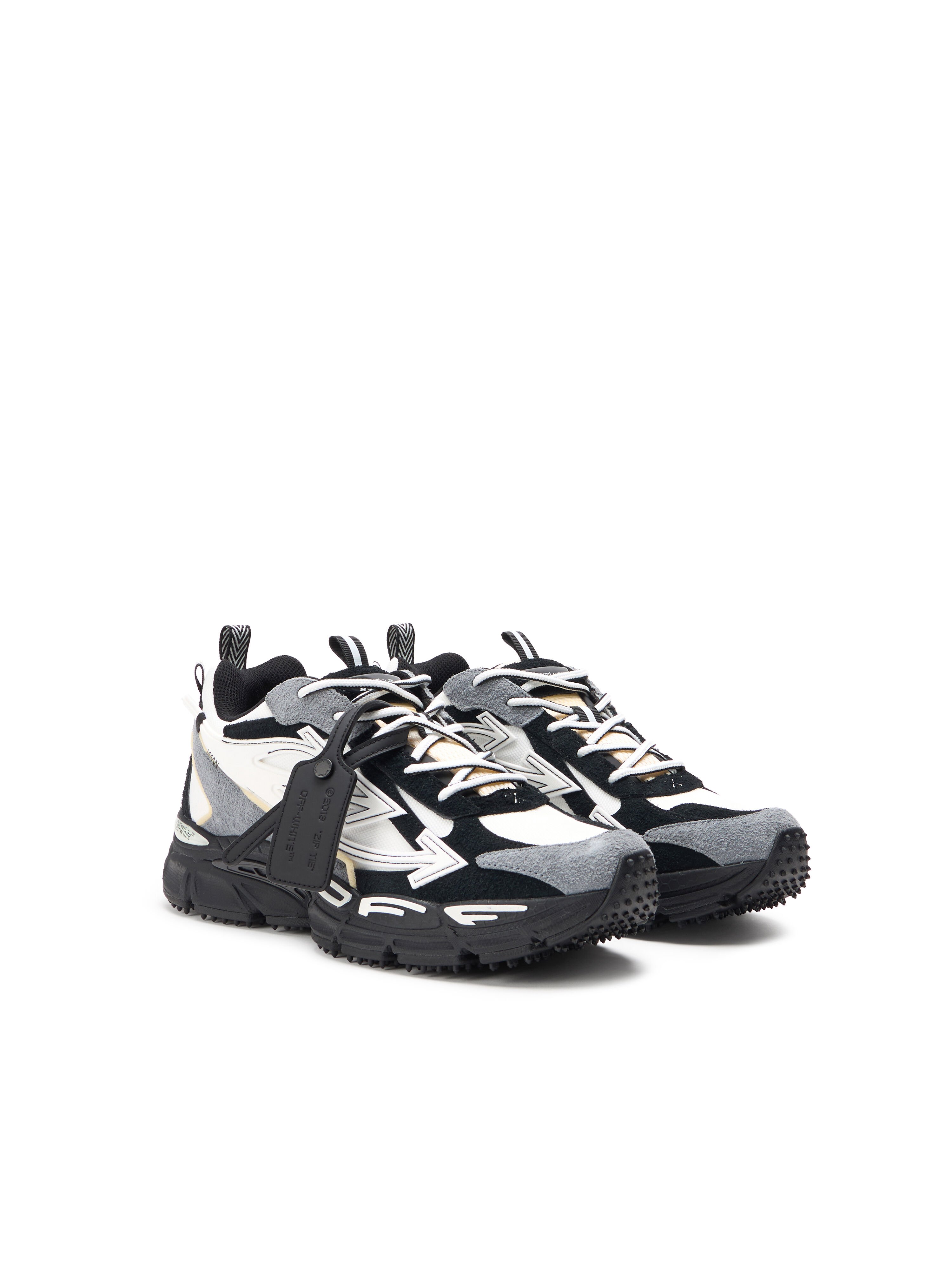 Sneakers Be Right Back in Pelle Scamosciata OFF WHITE Sneakers Be Right Back in Pelle Scamosciata WHITE/BLACK OMIA295S26LEA001