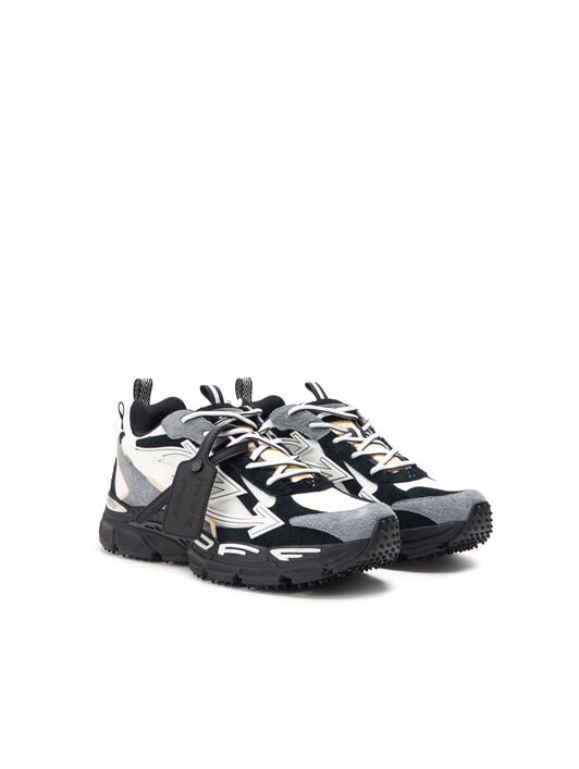 Sneakers Be Right Back in Pelle Scamosciata OFF WHITE Sneakers Be Right Back in Pelle Scamosciata WHITE/BLACK OMIA295S26LEA001