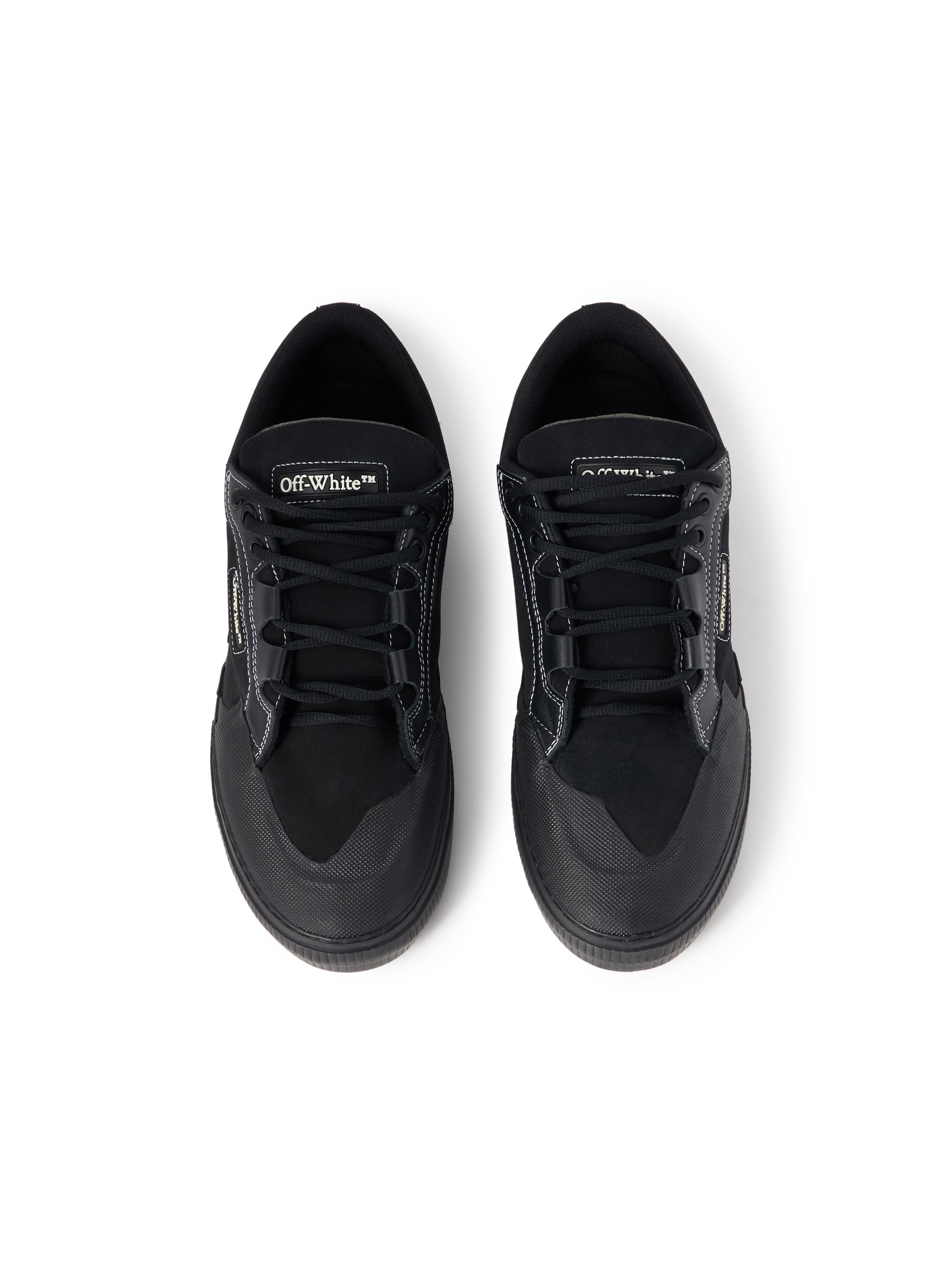 OFF WHITE Vulcanized 779 Suede Sneakers BLACK - BLACK OMIA296C99LEA001