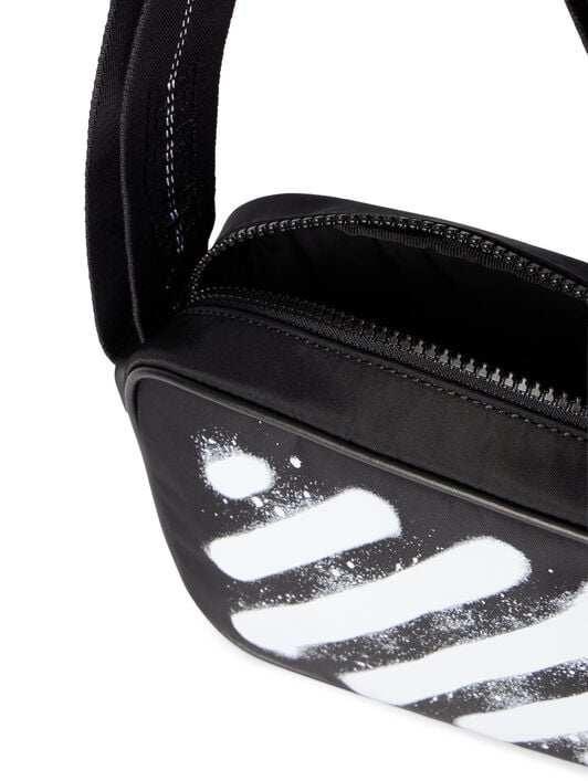 Diagonal Spray Camera Bag OFF WHITE Diagonal Spray Camera Bag BLACK - WHITE OMNQ099F25FAB001