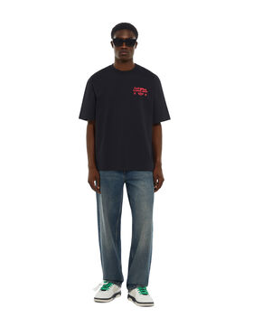 OFF WHITE Miles Davis Arrow Trumpet Skate T-Shirt BLACK 44MAA120W26J00B