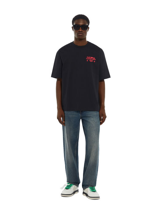 Miles Davis Arrow Trumpet Skate T-Shirt OFF WHITE Miles Davis Arrow Trumpet Skate T-Shirt BLACK 44MAA120W26J00B