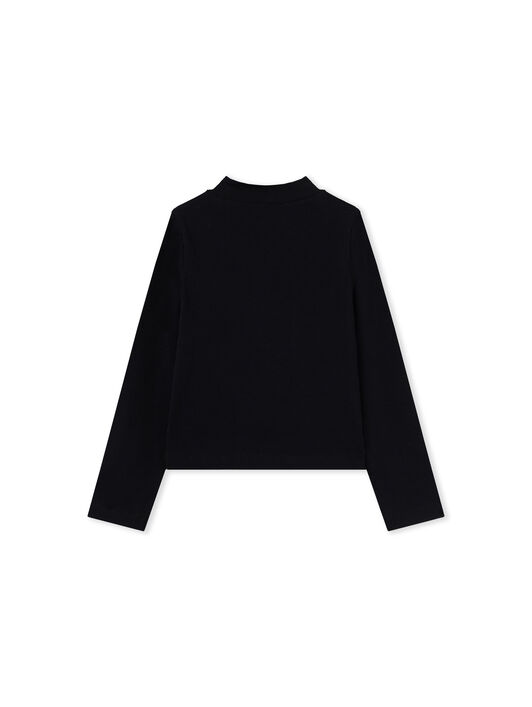 OFF WHITE Second Skin Off Stamp Long Sleeve T-Shirt BLACK 44GAB00AF26J001