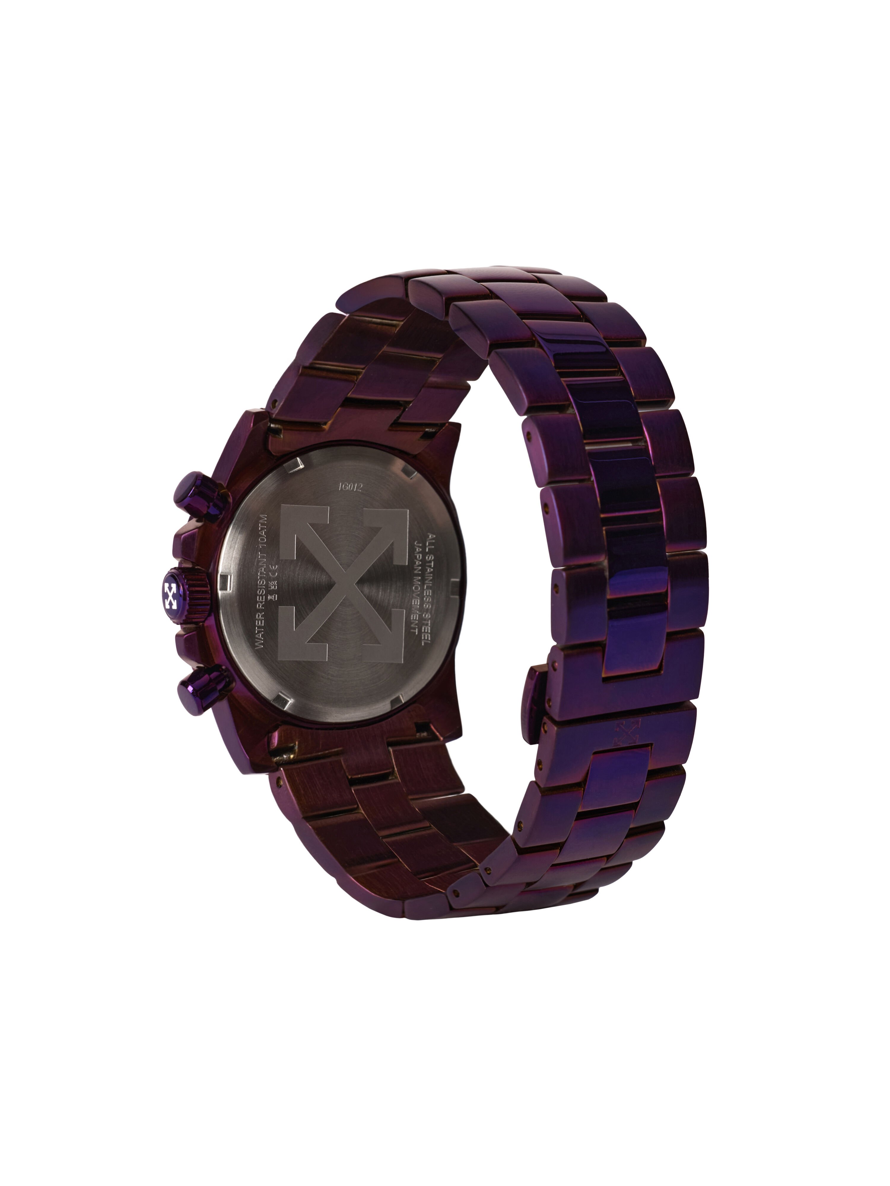 "Reset" Watch OFF WHITE "Reset" Watch Purple OW1G012M