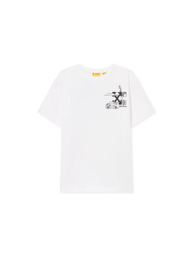 OFF WHITE Graffiti Tee S/S WHITE 44BAA002S26J003