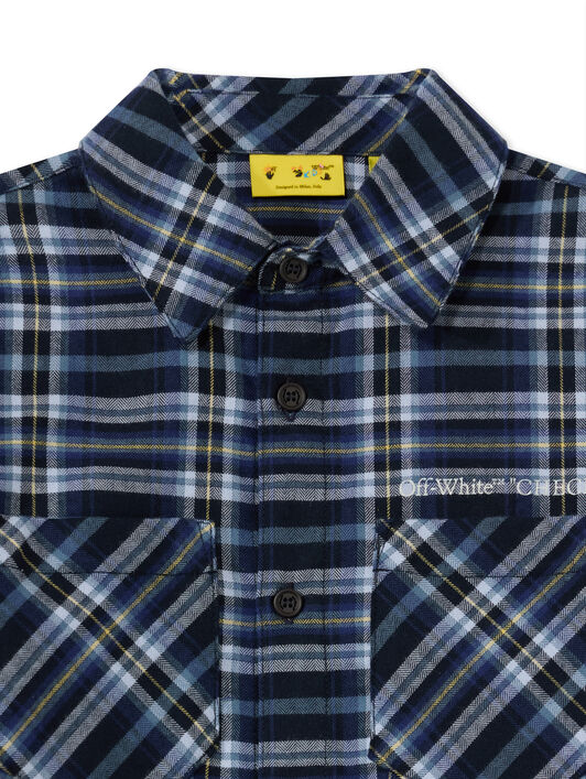 Arrow Spray Flannel Long Sleeve Shirt OFF WHITE Arrow Spray Flannel Long Sleeve Shirt BLUE NIGHTS 44BGE007F26F001