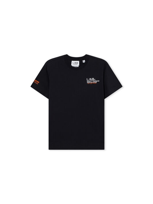 LAB L/AB Off Active Duct Tape T-Shirt Black 25OLFJB11F