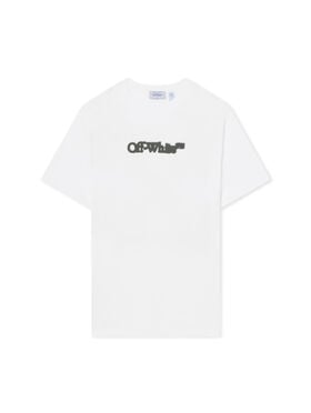OFF WHITE Spray Arrow Slim T-Shirt WHITE 44MAA027G5J001