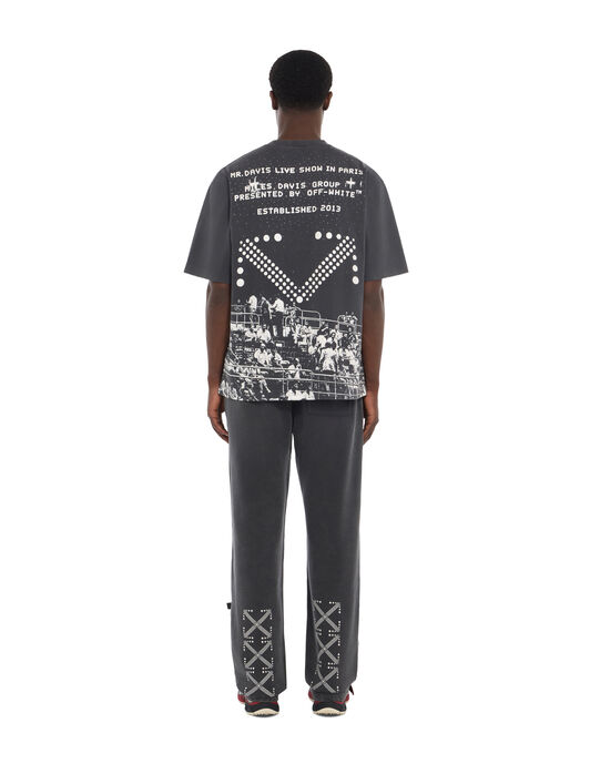 Miles Davis Stadium Sweatpants OFF WHITE Miles Davis Stadium Sweatpants BLACK 44MCH05AG26F002