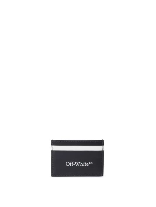 OFF WHITE Schwarzes ooo Sneaker Kartenetui SCHWARZ OMND099C99LEA001