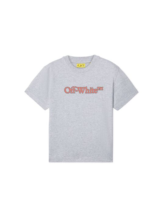 OFF WHITE Big Bookish T-Shirt GREY OBAA002S25JER001