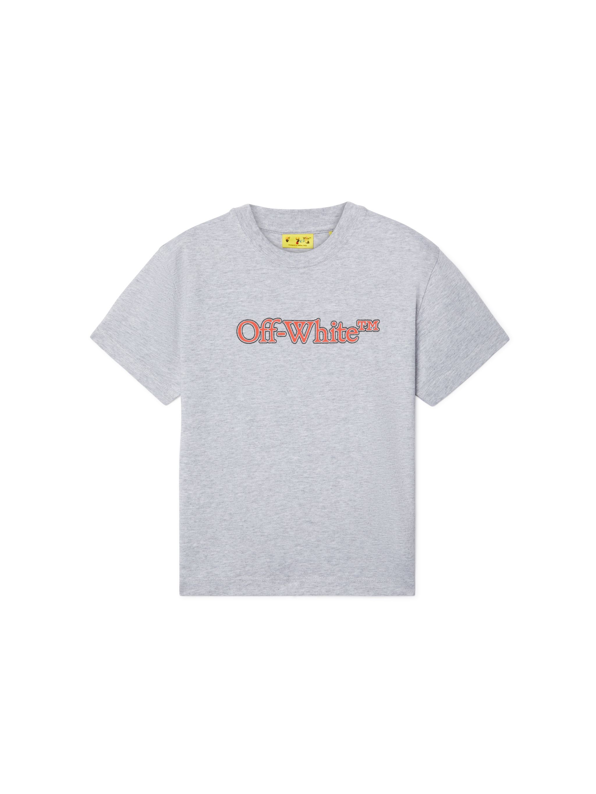 OFF WHITE Big Bookish T-Shirt GREY OBAA002S25JER001